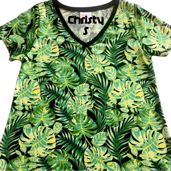 LuLaRoe Tops - 💝💝💝 3 for $33 Tropical LuLaRoe Christy Tee